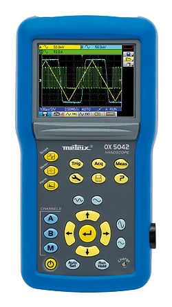 METRIX OX 5042 Oscilloscope Isolated 2 Channel แบบมือถือ Fit in one hand!